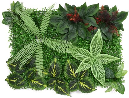 Kunstmatige Plant Groene Muur Decor Planten Tuin Hek Outdoor Indoor Home Winkel Achtergrond Valse Gazon Decoratie Groen Roll
