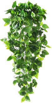 Kunstmatige Plant Wijnstokken Muur Opknoping Simulatie Rotan Bladeren Takken Groene Plant Ivy Leaf Thuis Wedding Decor Plant-Fall # p35