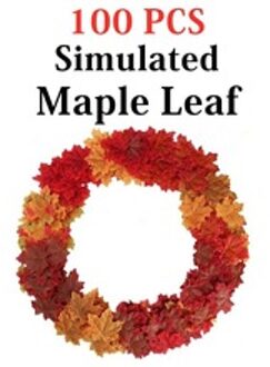 Kunstmatige Planten Maple Bladeren Decoratie Leaf Gesimuleerde Bladeren Wedding Home Simulatie Plant Art