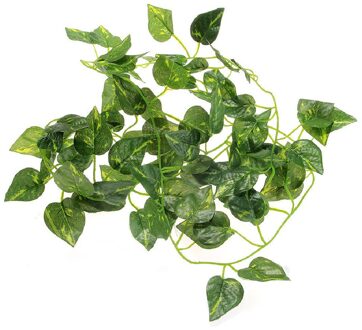 Kunstmatige Scindapsus Aureus Wijnstok 2M Voor Reptielen Terrarium Kameleon Hagedis Habitat Terrarium Decor Scindapsus Wijnstok 2stk