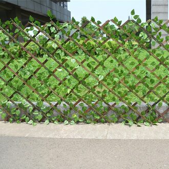 Kunstmatige Tuin Plant Hek Uv Beschermd Privacy Screen Outdoor Indoor Gebruik Tuin Hek Achtertuin Home Decor Greenery Muren