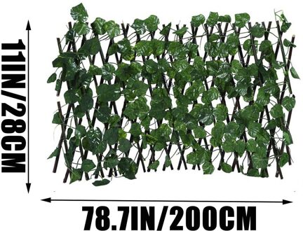 Kunstmatige Tuin Plant Uitbreiden Hek Intrekbare Hek Screen Met Plant Uitbreidbaar Hek Privacy Hek Uv Beschermd Privacy