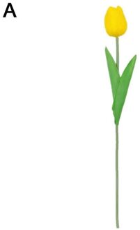 Kunstmatige Tulpen Bloemen Huis Tuin Decoratie Real Touch Bloem Boeket Verjaardagsfeestje Bruiloft Decoratie Nep Bloem