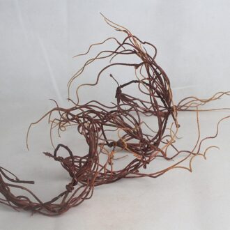 Kunstmatige Wijnstok Reptiel Doos Case Decoratie Reptiel Rotan Hagedis Rotan Bocht Plant Ornament Landschap Dierbenodigdheden stijl 4