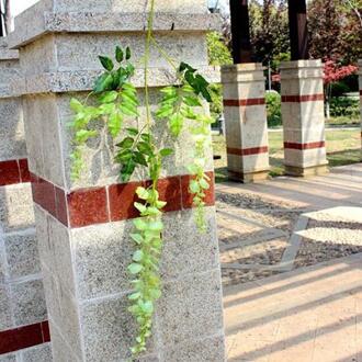 Kunstmatige Wisteria Bloemen Vine Zijde Bloem Wedding Garden Party Opknoping Decor groen