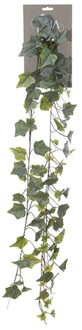 kunstplant blaadjes slinger Klimop/hedera - groen - 180 cm - Kunstplanten