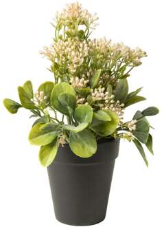 Kunstplant kalanchoe - roze - 24 cm