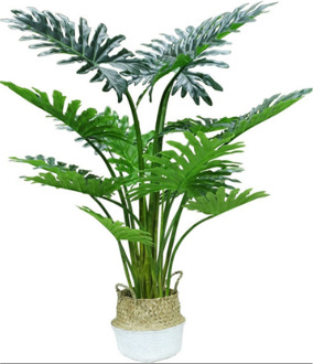 kunstplant Philodendron - 140 cm Groen