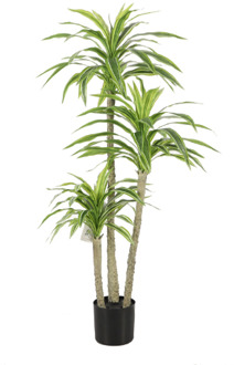 Kunstplant Yucca - 140 cm - Robuuste uitstraling Groen