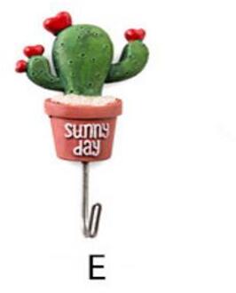 Kunstplanten Hars cactus wanddecoratie opknoping haak thuis ornament Vetplanten boomtak