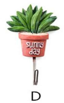 Kunstplanten Hars cactus wanddecoratie opknoping haak thuis ornament Vetplanten boomtak