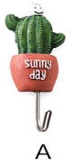 Kunstplanten Hars cactus wanddecoratie opknoping haak thuis ornament Vetplanten boomtak