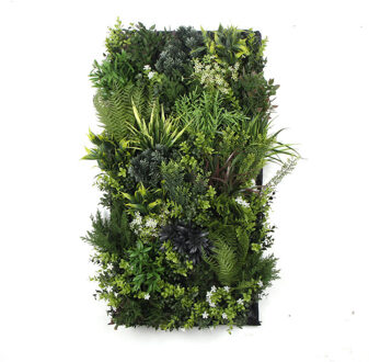 Kunstplantenwand LUSH Forest Green 1 m2