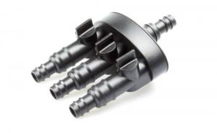 Kunststof 3-weg kraan voor waterornament