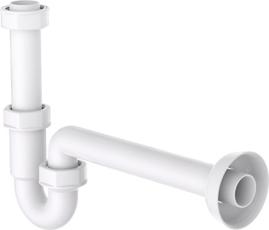 Kunststof buisvormige sif, wit, 1 1/4" x 32 mm - 98801048