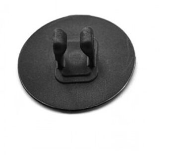 Kunststof clip zelfklevend recht (S363) CLCLIP363