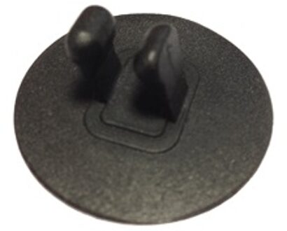 Kunststof clip zelfklevend schuin (S364) CLCLIP364