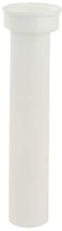 Kunststof dompelbuis, wit, 1 1/2"H x 250 mm, voor DN50 mm sifon - 98837258