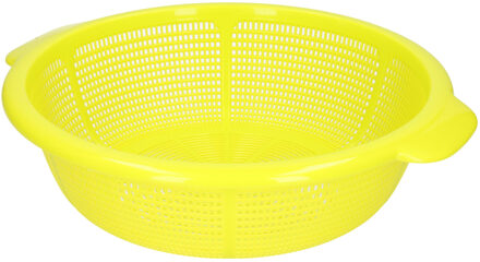 Kunststof keuken vergiet van 31 x 9.5 cm groen