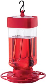 Kunststoffen Vogel Water Feeder Fles Opknoping Hummingbird Feeder Tuin Outdoor Plastic Bloem Ijzeren Haak Huisdier Vogel Benodigdheden