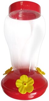 Kunststoffen Vogel Water Feeder Fles Opknoping Hummingbird Feeder Tuin Outdoor Plastic Bloem Ijzeren Haak Vogel Feeder