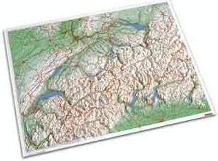 Kunststoffrelief Schweiz 1 : 500 000
