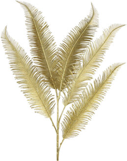 kunsttak Varen - goud - 82 cm - kunststof - Kunstbloemen Goudkleurig