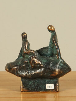 Kunstwerk uit brons Samen, 11 cm