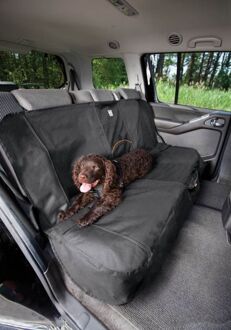 KURGO Wander Bench Seat Cover - Charcoal