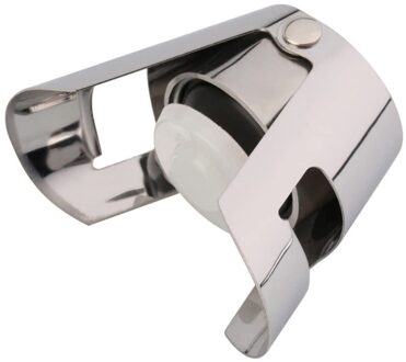 Kurk Fles Bier Champagne Plug Sealer Wijn Stopper Fonkelende Roestvrij Zilver Siliconen Staal Voor Bar Fizzy Vacuüm Stopper