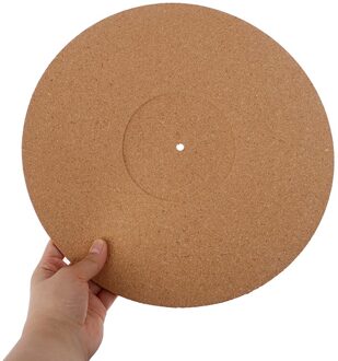 Kurk Lp Slip Mat 2Mm Dikke Anti-Statische Slipmat Voor 12 Inch Lp Vinyl Record