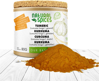 Kurkuma gemalen - 80 gram
