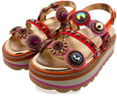 Kurt Geiger 5612499109 sandalen Rood - 37