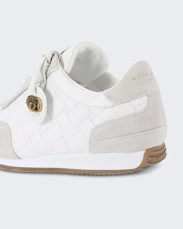 Kurt Geiger Dames 225-chelsea tag runner - maat 40 Wit