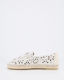 Kurt Geiger Dames flower espadrille loafer - maat 39 Beige