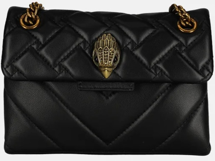 Kurt Geiger Kensington Mini schoudertas van leer Zwart - 1 maat