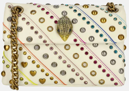 Kurt Geiger Kensington schoudertas bone/comb Ecru