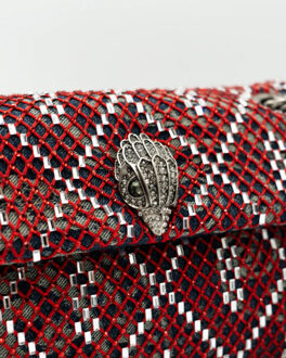 Kurt Geiger Kensington soft fabric mini Blauw - One size