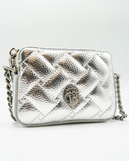 Kurt Geiger Micro kensington camera tas Zilver - One size