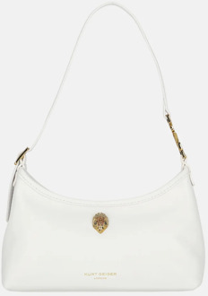 Kurt Geiger Mini schoudertas white Wit