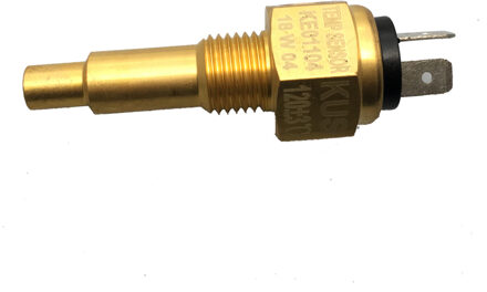 Kus 52Mm Olie Temperatuur Meters Brandstof Temp Meter 12V/24V Geschikt Voor Auto Boot M14x1.5