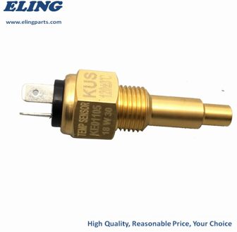 Kus 52Mm Olie Temperatuur Meters Brandstof Temp Meter 12V/24V Geschikt Voor Auto Boot M16x1.5