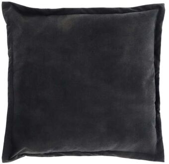 Kussen Basics 45x45cm Black Zwart