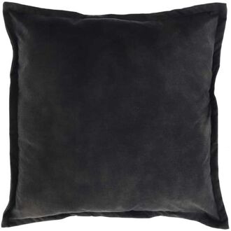 Kussen Basics 50x50cm Black Zwart