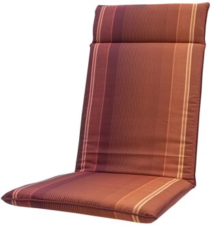 Kussen hoog 120x50 universeel Stef bordeaux