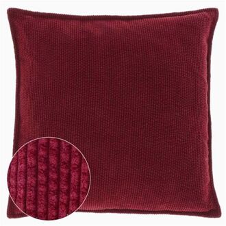 Kussen Janna 45x45cm bloodstone Rood