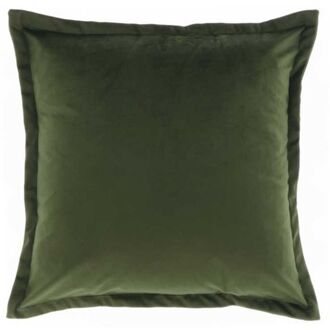 Kussen Kylie 45x45cm deep green Groen