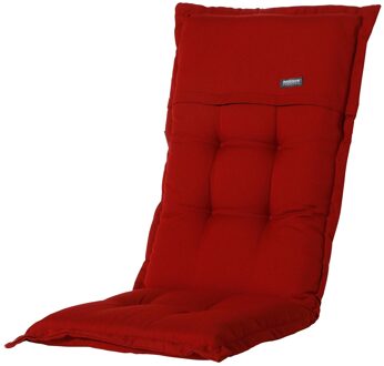 Kussen lage rug Rib red - 105x50 - Rood