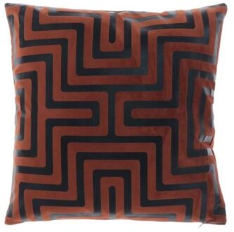 Kussen Mason 45x45cm redwood Rood