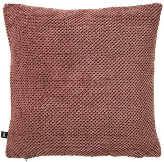 Kussen met blokjes - roze - 45x45 cm